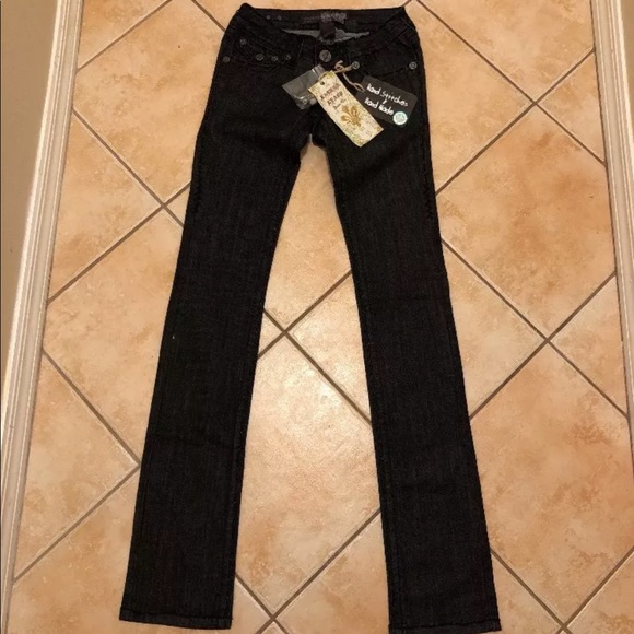Laguna Beach Black womens jeans size 24 - Picture 2 of 8